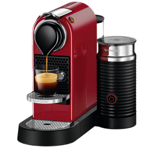 Капсульна кавоварка CitiZ and Milk Red, Nespresso