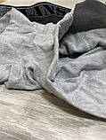 Труси міні шорти чоловічі "Lans" L07/034 (1шт в уп) колір світло-сірий з білою резинкою, фото 5