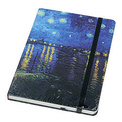 Блокнот Ван Гога Зоряна ніч над Роной, 14,5x21,5см (021-5006)