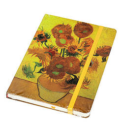 Блокнот Ван Гога Соняшники, 14,5x21,5см