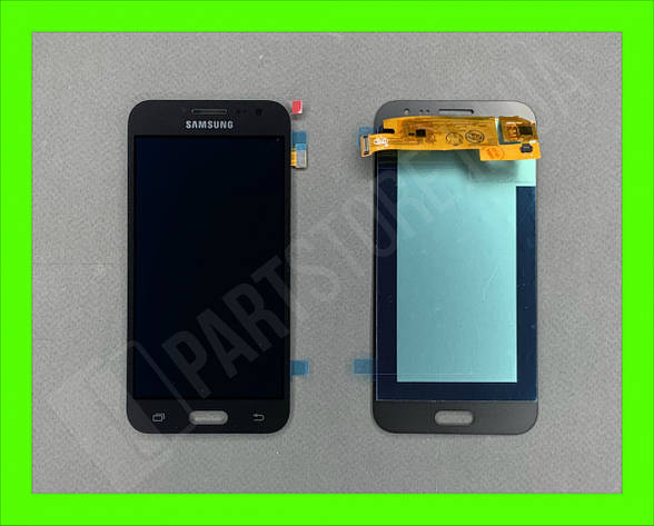 Дисплей модуль Samsung SM J200 OLED J2 Black 2015, фото 1