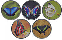 Палау-Пинанг набор из 5 медалей по 2 песо 2020 UNC Бабочки