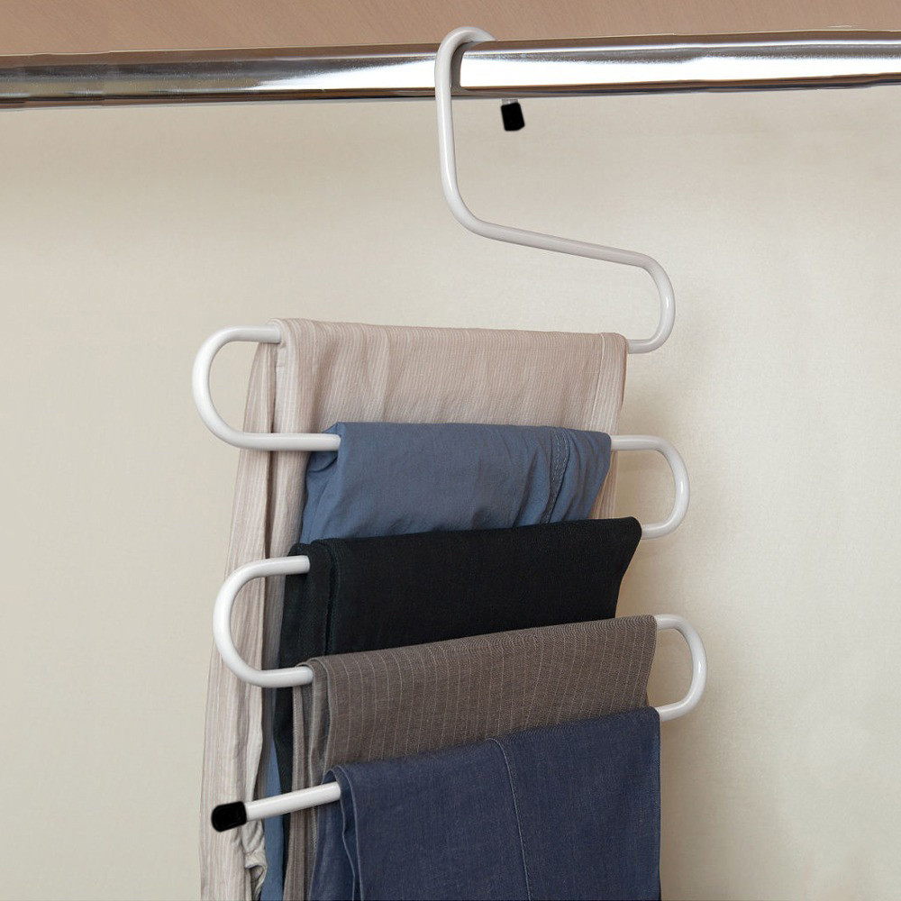 Купити Багаторівнева вішалка для одягу, рушників біла 35х35 см ...