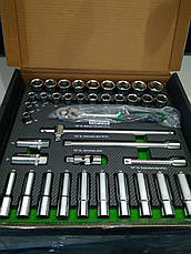 Набір інструменту в ложементі 1/2" 39ед. (тип С) TOPTUL GEC3901, фото 3