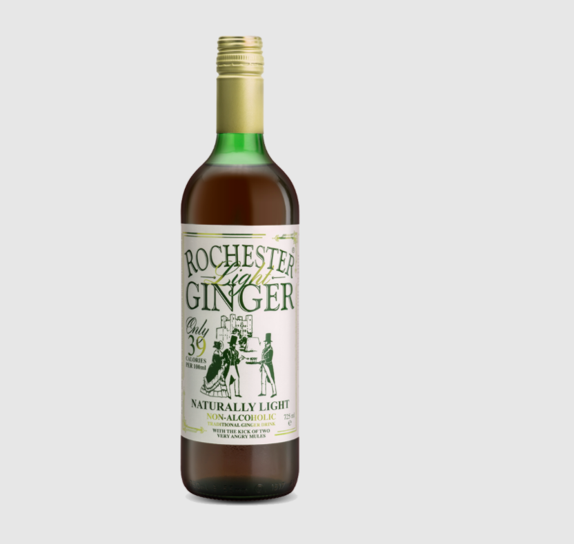Напій безалкогольний зі смаком імбиру органічний Rochester Light Ginger,725 мл
