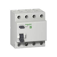 УЗО Schneider Electric 4P 40A 30mA 4,5kA AC EZ9R34440 выключатель дифференциальный домовой (диф реле)