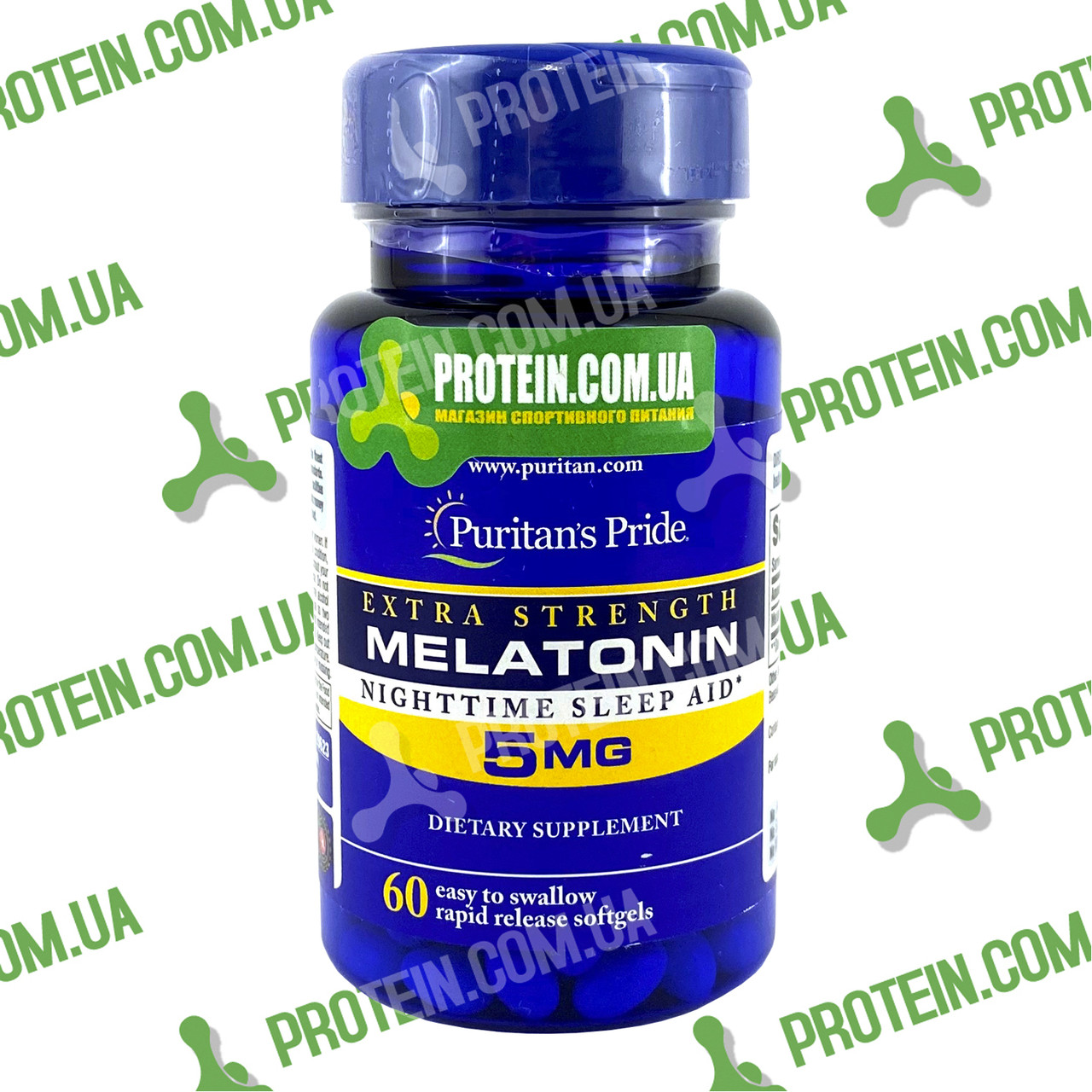 Мелатонін Puritans Pride Melatonin 5 мг 120 таб