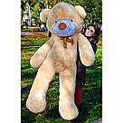 Плюшеві ведмеді Плюшевий ведмедик 1 МЕТР, Рожевий, фото 3