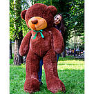 Плюшеві ведмеді Плюшевий ведмедик 1 МЕТР, Рожевий, фото 3