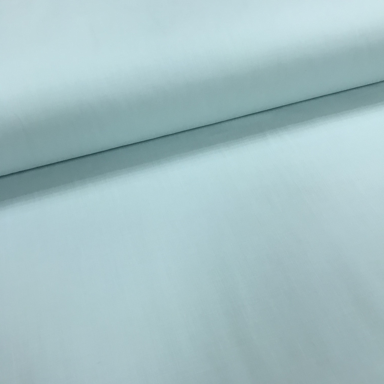 Бавовняна тканина однотонна колір світло-ментоловий (0389)