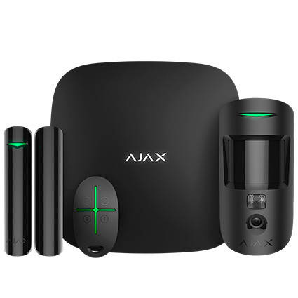 Комплект сигналізації Ajax StarterKit Cam black, фото 2