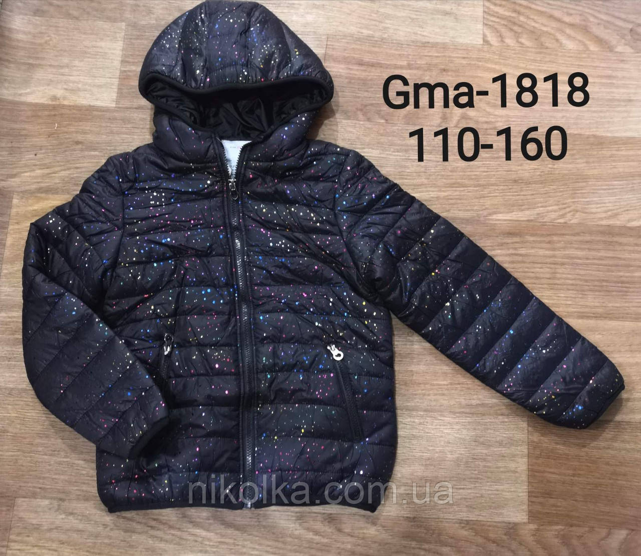 Куртки для дівчаток гуртом, Glo-Story, 110-160 рр., арт. GMA-1818, фото 1