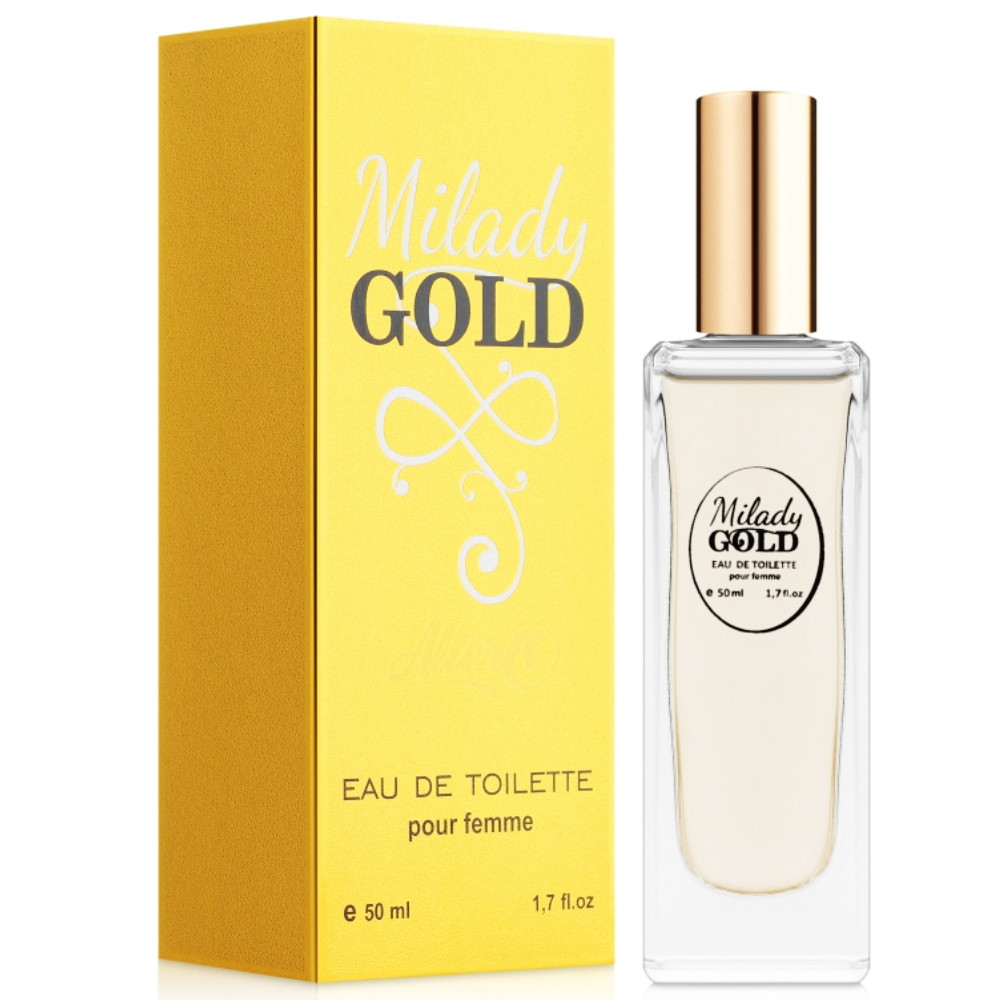Туалетна вода для жінок EVA cosmetics Аромати світу Milady Gold 50 мл (04370100203)