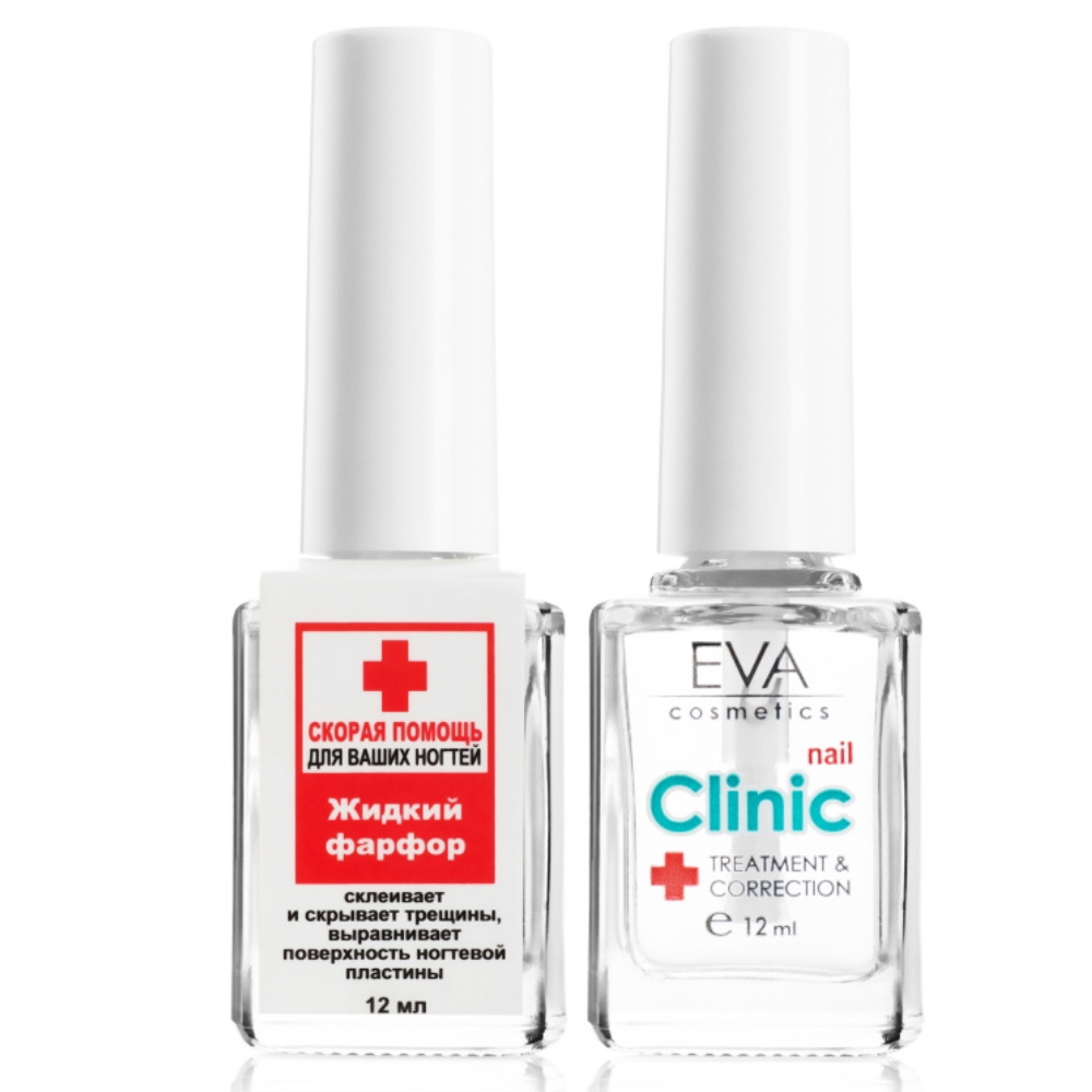 Засіб для зміцнення та реставрації нігтів Clinic Рідкий фарфор 12 мл (01011900903), фото 1