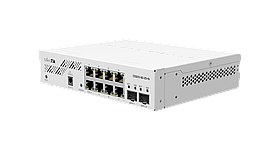 Комутатор MikroTik CSS610-8G-2S+IN (8×Gigabit Ethernet, 2×SFP+)