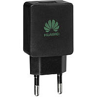 Мережевий зарядний пристрій Huawei Original Quality + кабель MicroUSB 1A Black