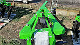 Плуг навісний на високій стійці ПЛН-3-35 з кліренсом 820 мм посиленний з напіввинтовим відвалом для трактора МТЗ, фото 2