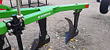 Плуг навісний на високій стійці ПЛН-3-35 з кліренсом 820 мм посиленний з напіввинтовим відвалом для трактора МТЗ, фото 4
