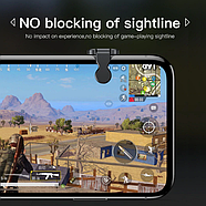 Ігрові тригери для телефону BASEUS Red-Dot 2шт кнопка прицілювання вогню контролер (чорний), фото 3