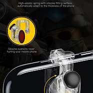 Ігрові тригери для телефону BASEUS Red-Dot 2шт кнопка прицілювання вогню контролер (чорний), фото 6