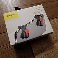 Ігрові тригери для телефону BASEUS Red-Dot 2шт кнопка прицілювання вогню контролер (чорний), фото 9