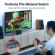 Зовнішній мережевий адаптер Ugreen USB to RJ45 Ethernet Gigabit Adapter Aluminum Case (сірий) CM209, фото 5