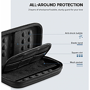 Дорожній кейс-органайзер для гаджетів протиударний UGREEN Storage Bag Large Size (чорний) LP128, фото 3