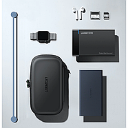 Дорожній кейс-органайзер для гаджетів протиударний UGREEN Storage Bag Large Size (чорний) LP128, фото 7