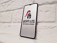 Захисне скло для IPhone X/XS/11PRO протиударне скло на Айфон Х ХС 11Про Achilles (чорне), фото 2