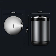 Попільничка автомобільна з підсвічуванням Baseus металева в підстаканник Premium Car Ashtray, фото 6