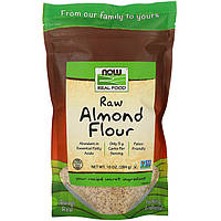 Миндальная мука NOW Foods, Real Food "Raw Almond Flour" (284 г)