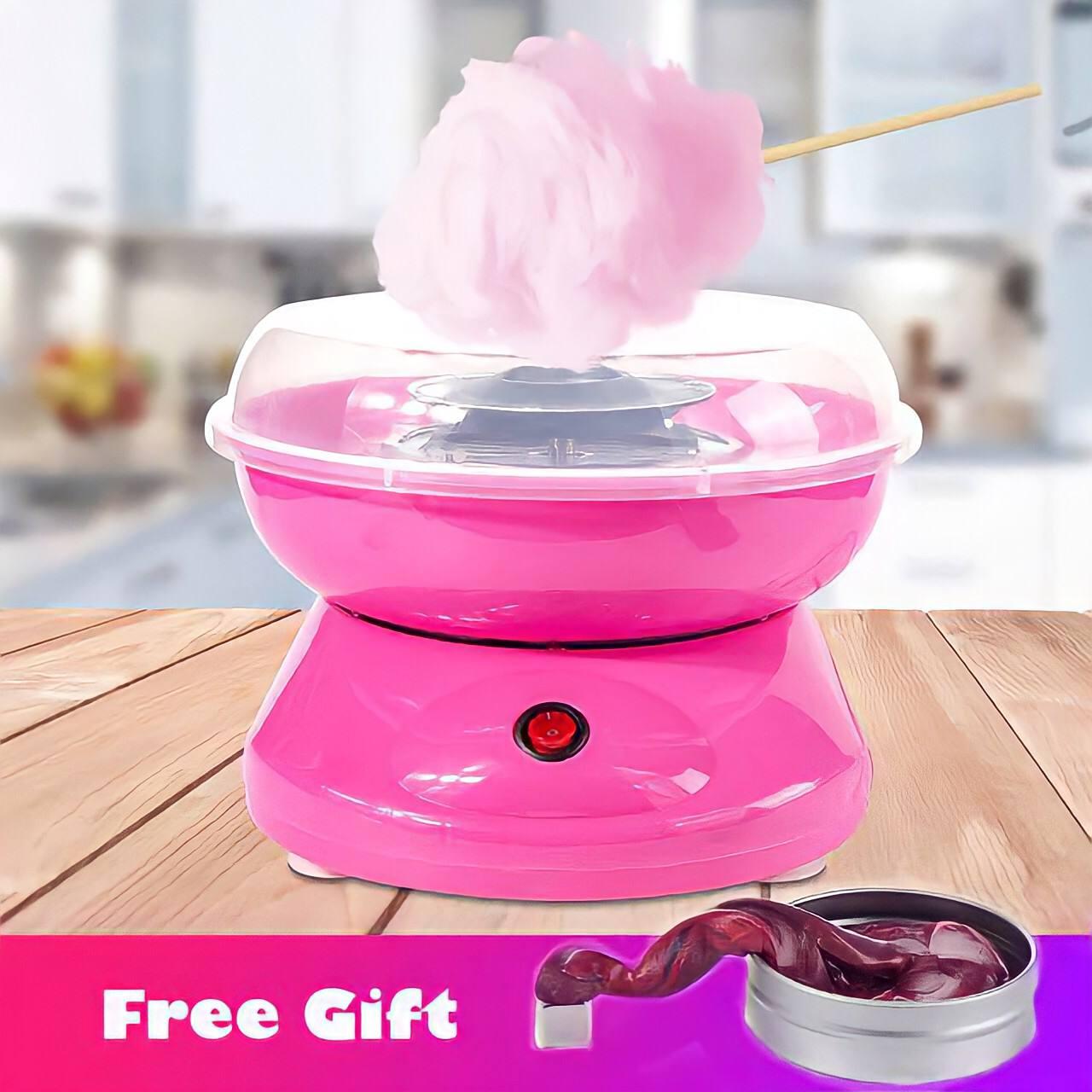 Апарат для приготування солодкої вати Cotton Candy Maker + палички для солодкої вати