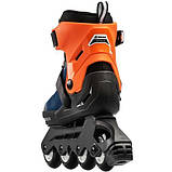Ролики для хлопчика Rollerblade Microblade Midnight Blue 2023, фото 4