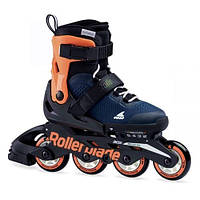 Ролики для хлопчика Rollerblade Microblade Midnight Blue