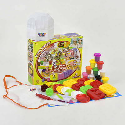 Тісто для ліплення 8803 (12) 12 баночок тіста, аксесуари, в коробці