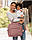 Skip Hop — Рюкзак для мами Wide Open, колір Dusty Rose, фото 5