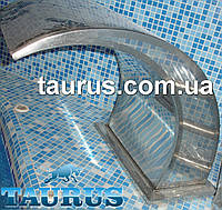 Водопад в бассейн Classic (массажер для плеч и спины) из полированной нержавеющей стали. Производство TAURUS