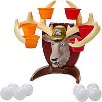 Настольная игра Hasbro Deer Pong Game, Features Talking Deer Head and Music англ. язык (E9384)