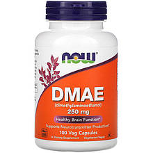 Диметиламіноетанол NOW Foods "DMAE" 250 мг (100 капсул)