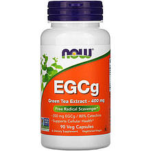 Екстракт зеленого чаю NOW Foods "EGCg" 400 мг (90 капсул)