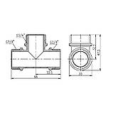 Тройник SD Forte 3/4" НН, фото 2