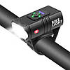 Фара велосипедна передня BK-02 Pro-2XPE, Ultra Light, індикатор заряду, акум-р., ЗП micro USB, фото 2