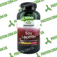 USA ORIGINAL!!! Соевый Лецитин Swanson Soy Lecithin 1200 мг 180 капс