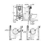 Інсталяція для унітаза Grohe Rapid SL Sensia 39112001, фото 2