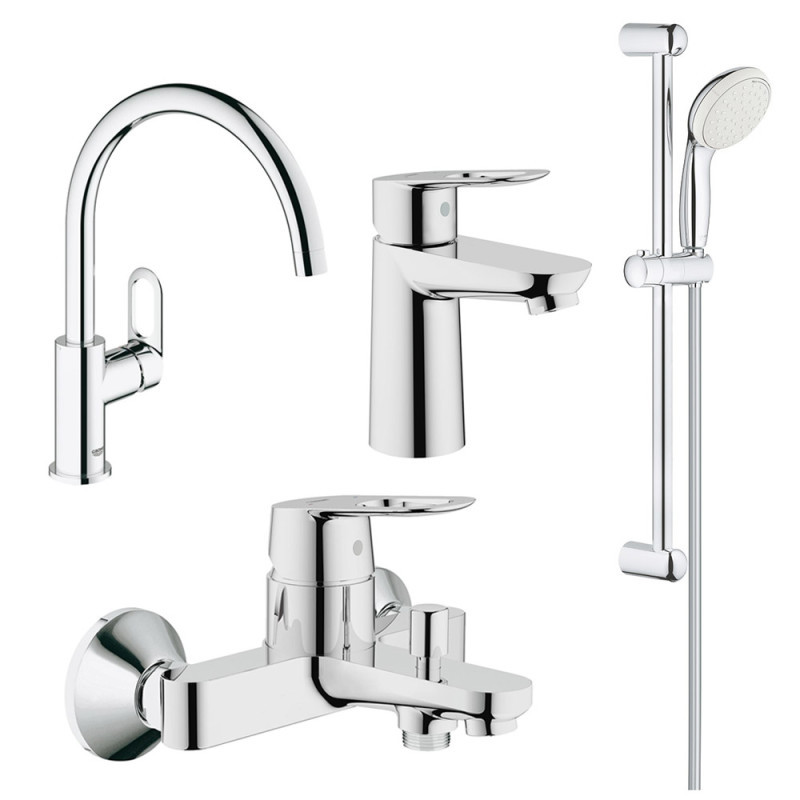 Набор смесителей Grohe BauLoop S-Size 123225K - фото 1 - id-p1329604198