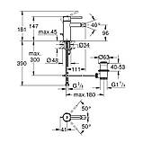 Змішувач для біде Grohe Essence 32935001, фото 2