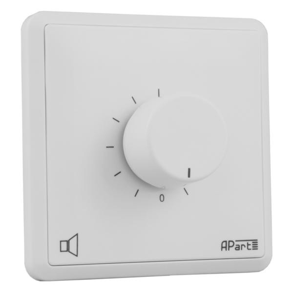 Регулятор гучності Biamp Apart E-VOLST вбудовується в стіну для низькоомним акустики потужністю 2 х 40Вт