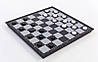 Шахи, шашки, нарди 3 в 1 дорожні пластикові магнітні SC59810 (р-р дошки 36см x 36см), фото 6