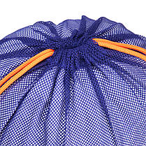 Рюкзак-мішок SPEEDO 807407C267 EQUIPMENT MESH BAG (поліестер, р-р 68х49см, синій-оранжевий), фото 3