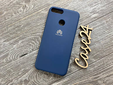 Чохол Soft touch для Huawei Honor 9 Lite (8 кольорів) Синій